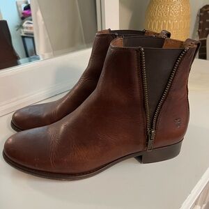 Frye Carli Zip Chelsea Booties